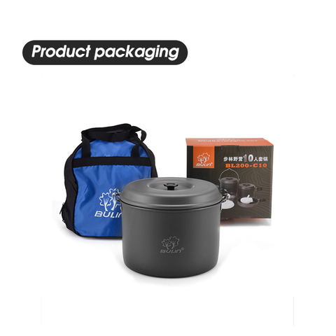 Juego de utensilios de cocina para acampar