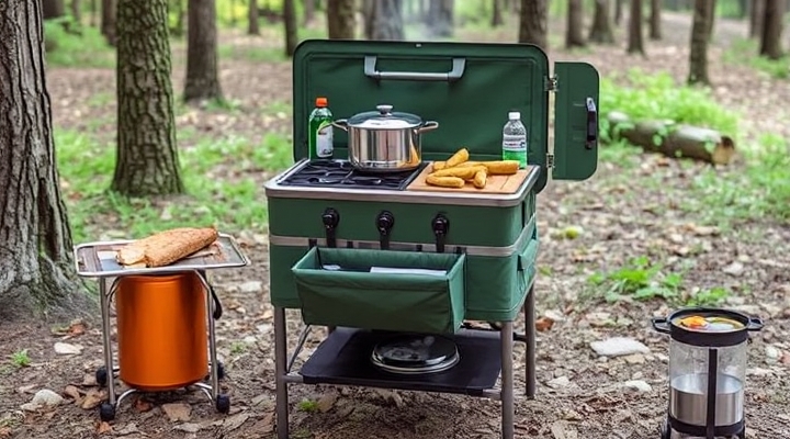 Principales características a buscar en una cocina de aluminio para un campamento de vehículos recreativos