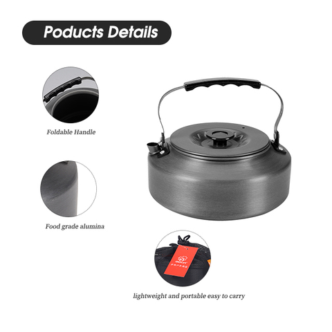 Juego de utensilios de cocina para acampar