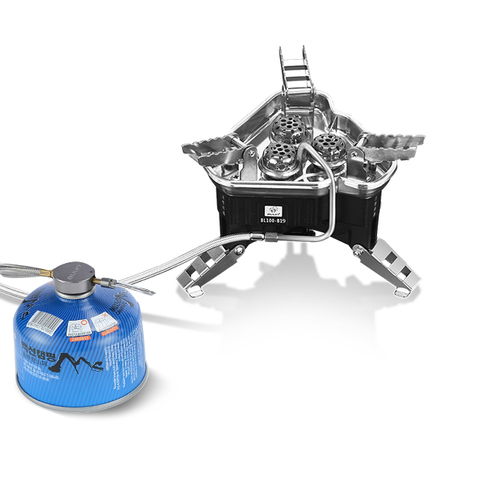 Mini estufa de gas portátil y flotante para acampar para Hiing 